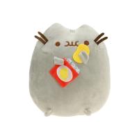 Peluche De Gato Anime Pizza 15Cm Suave Relleno De Algodón PP Juguete De Dibujos Animados Para Niños Cumpleaños Regalo Kawaii Sushi Patata Ángel Galleta Ice Cream - details 2