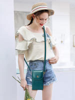 Bolso Bandolera De Cuero PU Con Cierre De Cremallera Y Hebilla Para Mujer Gran Capacidad Con Ranura Para Tarjetas De Crédito Y RFID Protegido - details 8