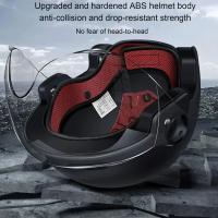 Casco De Bicicleta Para Adultos Ligero Y Cómodo Con Gafas Adecuado Para Motocicleta Vehículo Eléctrico Montaña Casco De Seguridad - details 8