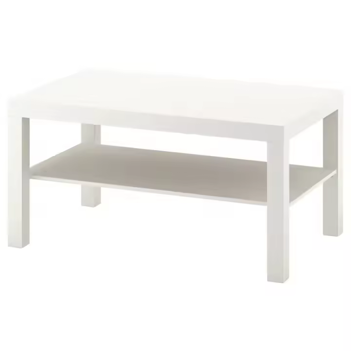 Mesa de centro Lack Ikea 90 cm x 55 cm - 1
