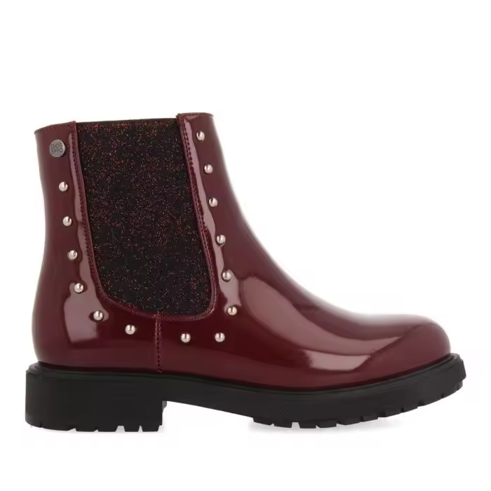 GiosEppo BOTINES GIOSEPPO BURDEOS ACHAROLADOS TIPO CHELSEA TELAGH 64059 Botas Planas - 1