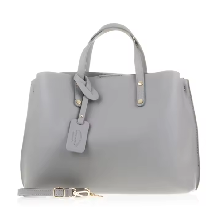 Firenze Artegiani. Campalto Bolso tote Mujer.Piel auténtica Tamponato  . Made in Italy. Vera Pelle Italiana. - 1
