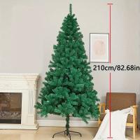 Árbol de Navidad Artificial. Árbol artificial navideño Economico, Árbol de Hoja PET, Árbol verde Navidad,  60cm 90cm 120cm 150cm 180cm 210cm Arbol barato Decoración Hogar, Jardin, Centro Comercial, Restaurante - details 8