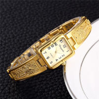 Reloj De Mujer De Lujo En Acero Inoxidable Dorado Moda Casual Vestimenta Reloj De Pulsera Para Damas Relogio Feminino - details 2