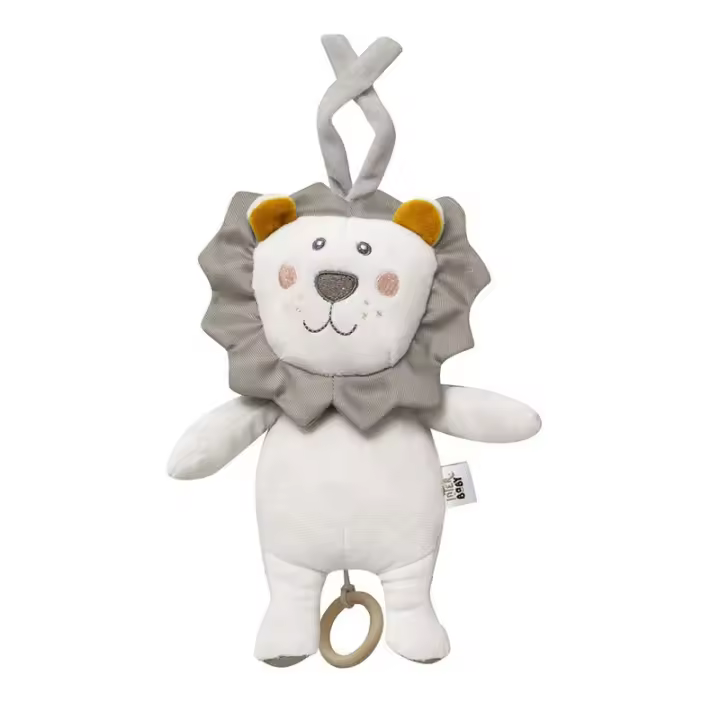 Interbaby Peluche Leon Musical Para Bebe 100% Poliester - 1