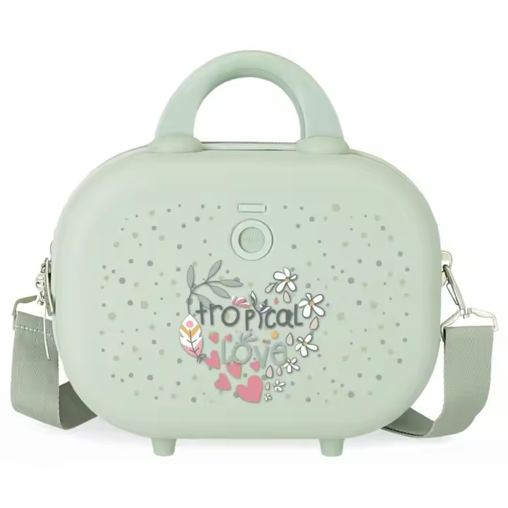 Enso Neceser De Viaje ABS Tropical Love Verde - 1