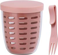 Water Draining Fruit Storage Cup Practical Vegetable Draining Strainers Container Practical Fruit Cup for Office - details 2
