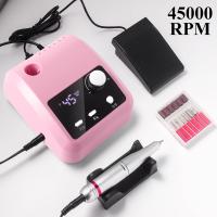 Máquina De Uñas Eléctrica De Alta Calidad Con Pantalla HD Y 45000 RPM Herramienta Profesional Para Manicura Y Pelacuaranas - details 2