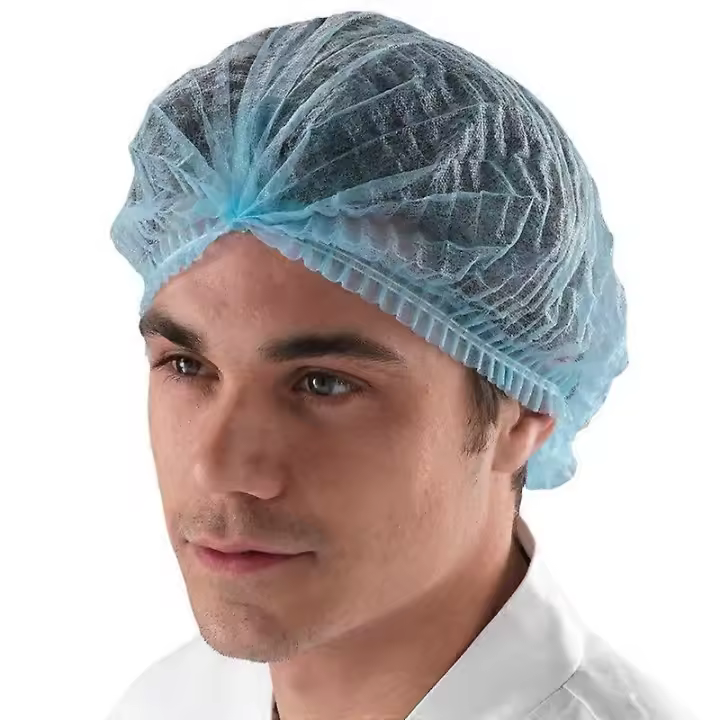 100Pcs Desechable Anti Polvo Cabello Net Head Cover Mob Cap Médico Quirúrgico - 1