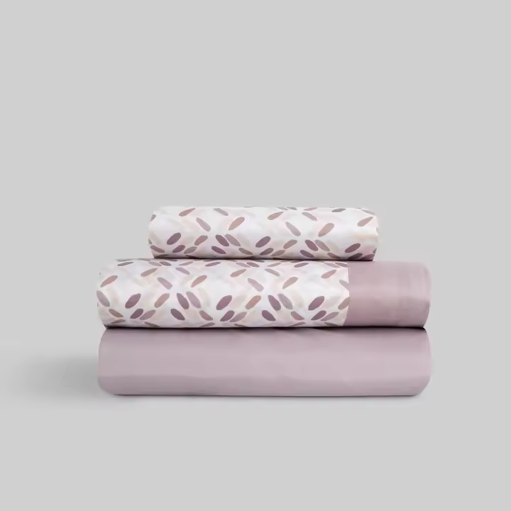 Juego de Sábanas Microfibra Devani Beige - 1