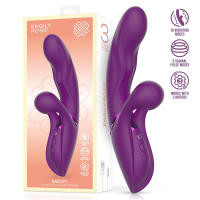 ENGILY ROSS GARLET VIBRADOR CON BOLA DE PULSACIÓN 3 MOTORES DILDO JUGUETES SEXUALES CONSOLADOR - details 1