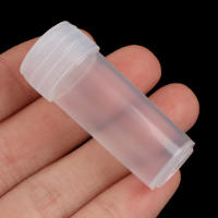 100Pcs Tubos De Prueba De Plástico De 5ml Con Tapa Para Suministros De Química Escolar - details 4