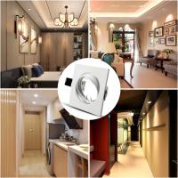 Lámpara De Techo Revestida LED Ajustable Soporte Para Spotlights GU10 O Base MR16 Sin Bulbo Incluido Instalación Auto-Contenida Para Cocina - details 8