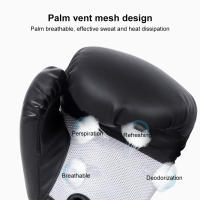 Guantes De Boxeo Para Adultos Resistente Al Desgaste Y Transpirables Equipamiento De Kickboxing Para Atletas Unisex - details 4