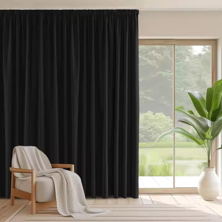 Cortinas con Ganchos Salon Cortinas Termicas Cortinas Opacas 2 Piezas Cortinas Verdes Dormitorio Cortinas Cocina Ventana Blackout Curtains, 140x175 CM, Turquesa - 1