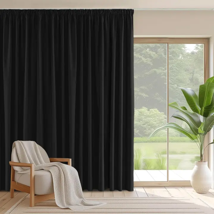 Cortinas con Ganchos Salon Cortinas Termicas Cortinas Opacas 2 Piezas Cortinas Verdes Dormitorio Cortinas Cocina Ventana Blackout Curtains, 140x175 CM, Turquesa - 1