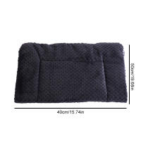 Manta De Descanso Para Perros Y Gatos Super Suave En Flanela Gris Protección Contra El Frío Del Otoño E Invierno Lavable - details 6