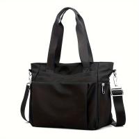 Bolso Grande Para Mujer Estilo Sencillo Y Elegante De Nailon Ligero Y Versátil Bolso De Hombro Único Bolso Casual De Mano - details 8