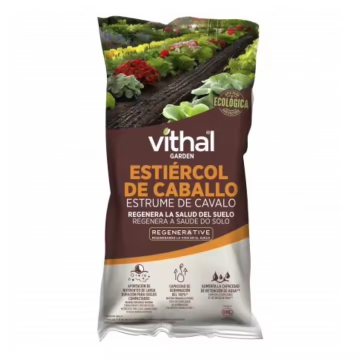 Estiércol de Caballo con Micorrizas Vithal Garden 50L - 1