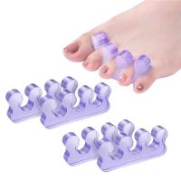Kit De Pedicura Con 4 Separadores De Dedos Para Uñas Y Bunion Gel Suave Divisores De Dedos Para Cuidado De Los Pies - details 16