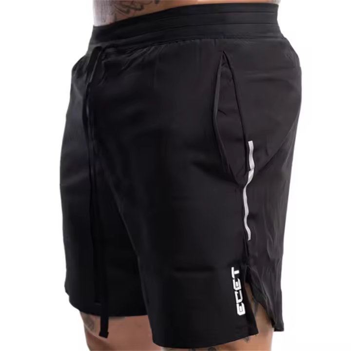 Nuevos Shorts De Fitness Para Hombre 2025 Malla Transpirable Secado Rápido Deporte Verano Gimnasio Running Playa Talla Verdadera - 1