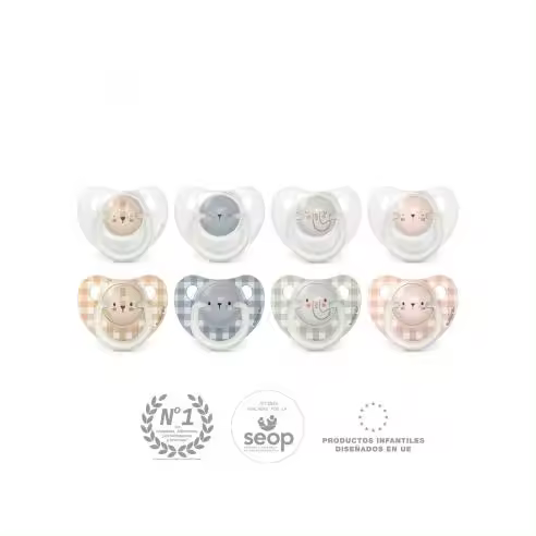 SUAVINEX CHUPETE SILICONA TETINA ANATOMICA NOCHE 0- 6 M 2U - 1