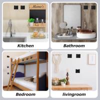Pack de 4 Ganchos de toalla de baño - details 1