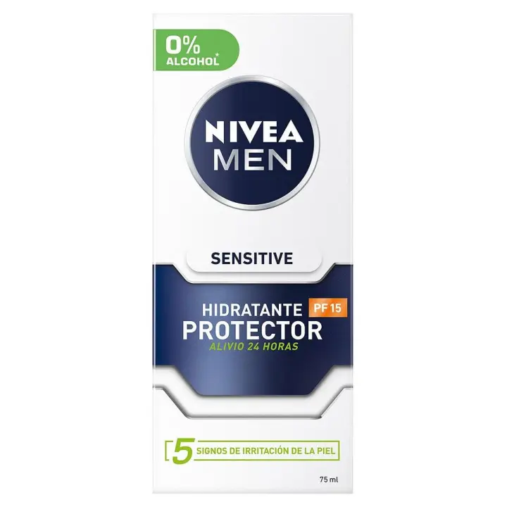 NIVEA MEN Sensitive Hidratante Protector FP15 75ml - 1