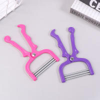 Epilador Mini Para Mujer Eliminador De Vello Facial Seguro Herramienta De Belleza Para Maquillaje DIY Defeatherer De Pestañas Y Labios - details 2