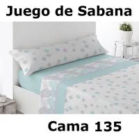 Juego Sábanas para Cama De 135, 3 Piezas ,Sábana Bajera, Encimera, Funda de Almohada,microfibra 100% poliester,cm,fespu - details 0