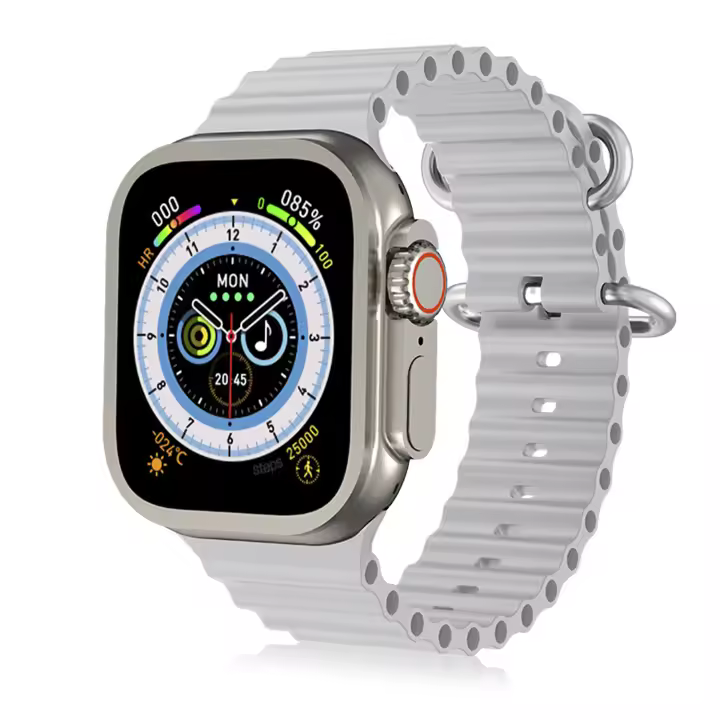 DAM. Smartwatch J68+ modos de deporte y sensores de salud, avisos de notificaciones y llamadas bluetooth. Corona multifunción. 5x1x5cm. - 1
