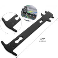 Indicador De Desgaste De Cadena De Bicicleta Herramienta De Medición Y Reparación Para Carretera Montaña Y Bicicletas De Cruce - details 1