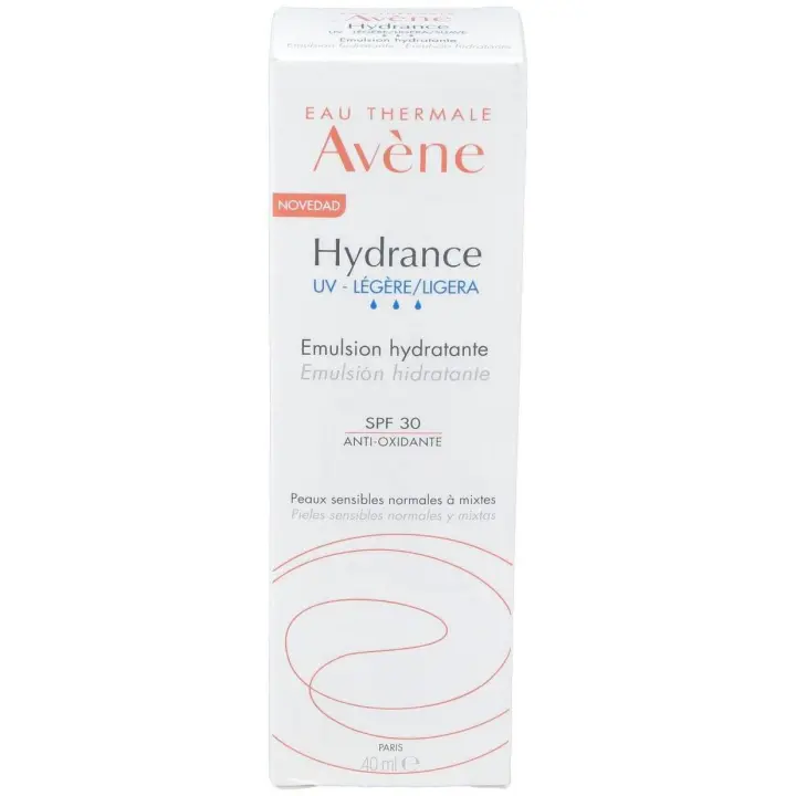 Avène Hydrance Uv Emulsión Hidratante Ligera Spf30 40Ml - 1