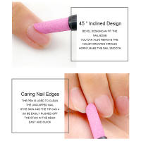 Rodillos De Arco Íris Para Uñas Y Cutícula Eliminador De Piel Muerta Ligero Portátil Herramientas De Manicura Perfecto Regalo - details 3