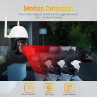 cámaras de vigilancia wifi, cámara de vigilancia wifi ip de 2mp zoom digital 4x visión nocturna monitor de video de vigilancia a todo color inalámbrico al aire libre impermeable, seguridad wifi al aire libre cámaras de seguridad wifi - details 4