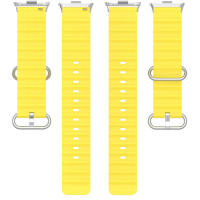 Correa De Pulsera Deportiva Colorida Para Xiaomi Redmi Watch 5 4 Y Mi Band 9 pro 8 pro Material De Silicona Reemplazable Unisex - details 1