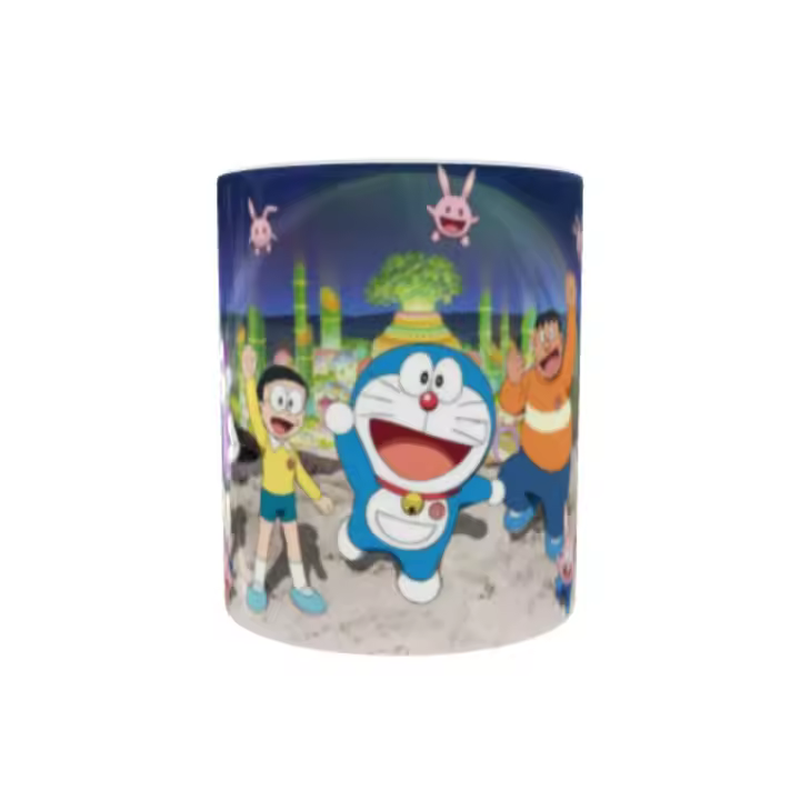 Taza Cerámica Doraemon y Amigos 350 Ml Stamina - 1
