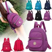 Mochila Mini De Nylon Para Mujer Bolsa De Hombro Small Rucksack Para Viajes Al Aire Libre Bolsa De Mano Con Correa Ajustable - details 2