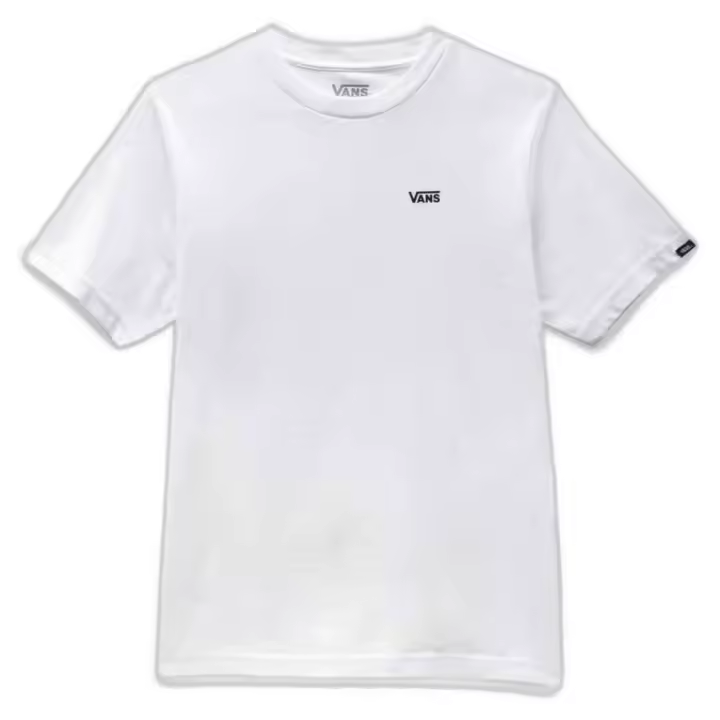 Camiseta de Manga Corta Vans By Left Chest para niños unisex en color blanco - 1