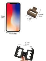 5 PCs Clip De Pelo Pequeño Para Mujeres Y Niñas Clavos Rectangulares Mate Antideslizantes Para Cabello Fino Y Grueso Accesorio De Moda Para El Día a Día - details 4