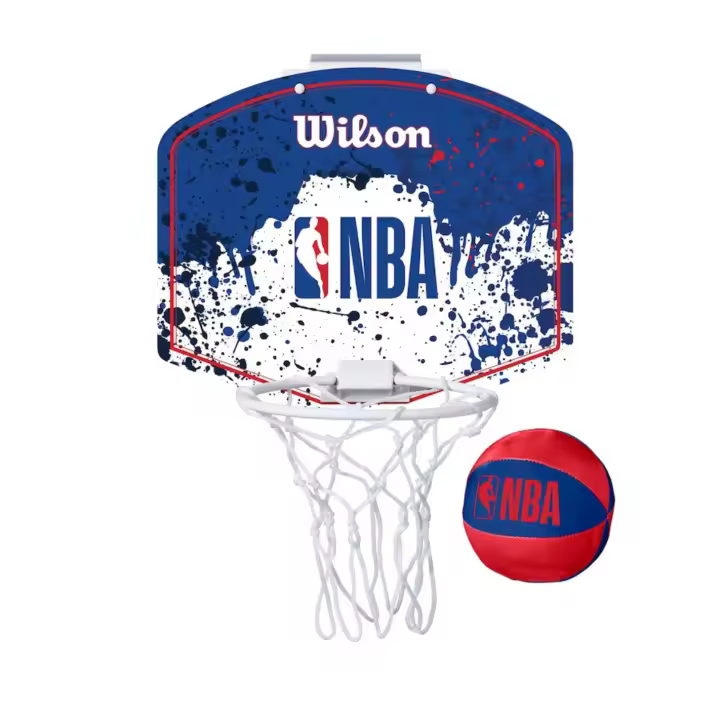Set Minicanasta y balón Wilson Nba Team Mini Aro - 1