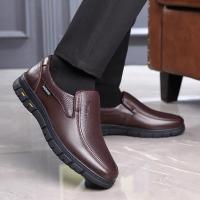 Zapatos De Cuero De Alta Calidad Para Hombre Casual Transpirables Loafers De Marca Italiana Lujosa Formal Zapatos De Conducción Slip-on - details 19