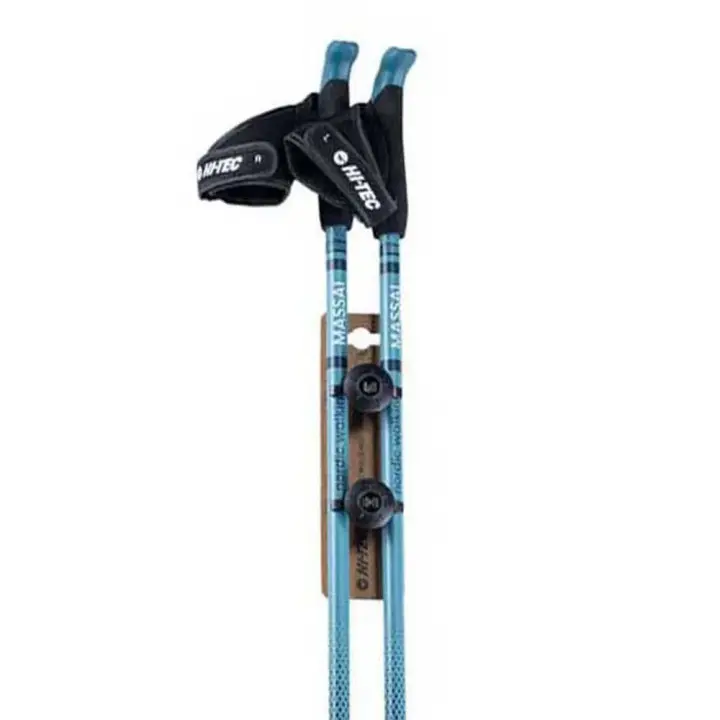 Material senderismo Bastones Hi-tec Bastones Massai Azul Unisex - 1