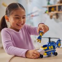 SPIN MASTER - PATRULLA CANINA - PACK FIGURA CHASE AIR RESCUE Y HELICÓPTERO LANZA PROYECTILES - Patrulla Canina Juguetes - Regalo Niño 3 años + - 6071173 - Juguetes Niños 3 años + - details 2