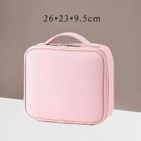 Nueva Bolsa De Maquillaje Para Mujer De Cuero PU Impermeable Gran Capacidad De Almacenamiento Estuche De Viaje Para Cosméticos - details 15