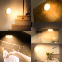 Luces Nocturnas Tactiles Dimmer Luz Cálida Con Batería Recargable USB Para Armario Cocina Armario Luz LED De Rosca - details 0