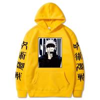 Sudadera De Capucha Anime Japonés 2024 Jujutsu Kaisen Satoru Gojo Para Hombre Estilo Callejero Harajuku Suéter Casual De Primavera - details 4