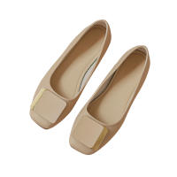 Zapatos planos de tacón bajo para mujer, calzado de bailarina, cómodo, sin cordones, para oficina, fecha, uso diario - details 3