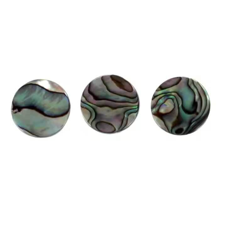 3pcs/set Botones De Dedo Para Trompeta Con Capa De Válvula De Concha De Abulón Colorful Accesorios Musicales Para Partes De Trompeta - 1