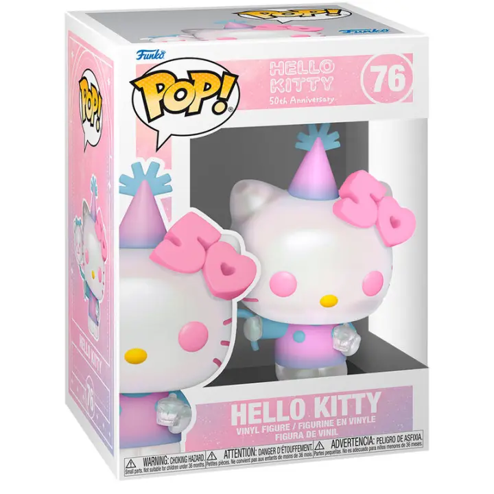 Figura pop sanrio 50th anniversary hello kitty - 1